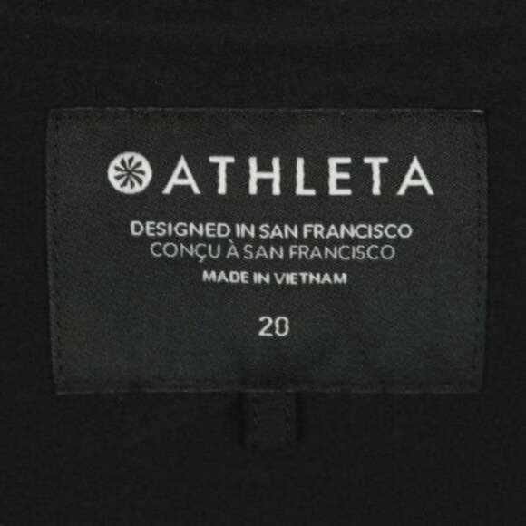 Athleta Venice Women's Size 20 Blue 2-Button Single Breasted Knit Blazer - Picture 8 of 10